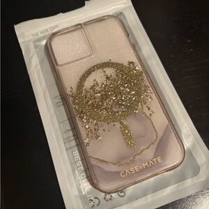 Case-Mate Gold Sparkle Phone Case